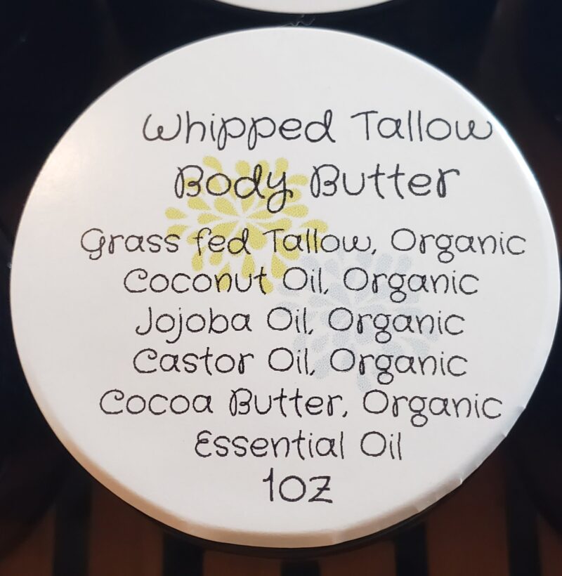 Whipped Tallow Body Butter