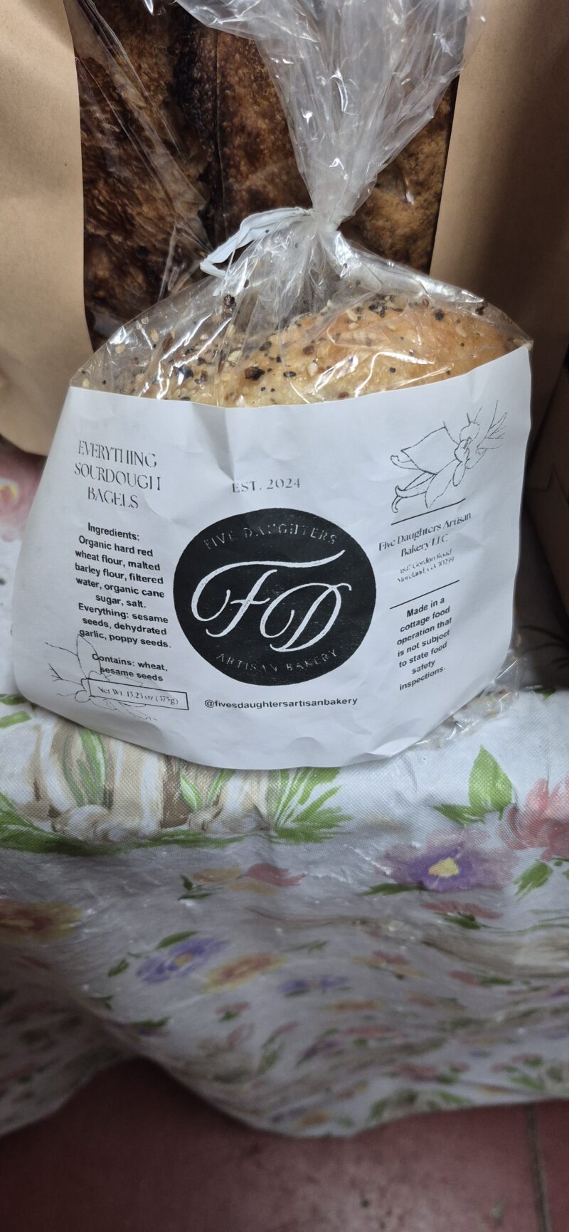 Everything Sourdough Bagels